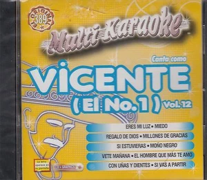 Vicente Fernandez Canta Karaoke New Nuevo Sealed - Imagen 1 de 2