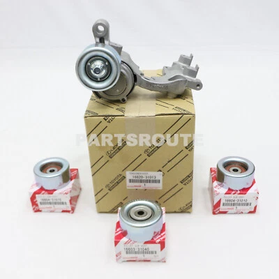 Carretillas locas y tensores originales Toyota 4Runner Tacoma FJ Tundra V6 1GRFE OEM Foto 1 de 3