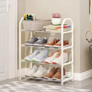 Shoe Rack Storage Organizer Shelf Stand Shelves 4 Tiers Layers Shoe Storage - Picture 1 of 20