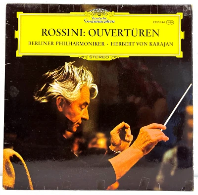 Herbert von Karajan Ouvertüren 1971 Vinyl Deutsche Grammophon Records Import - Image 1 of 4