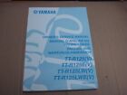 2006 Yamaha TT-R125(V) 125E(V) 125LW(V) 125LWE(V) Owner's Service Manual