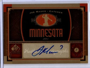 2012 SP Signature Edition Baseball Joe Maurer AUTO AUTOGRAPH TWINS - Picture 1 of 1