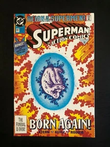 DC Comics Reign of the Supermen #687 Superman In Action Comics Born Again - Picture 1 of 2