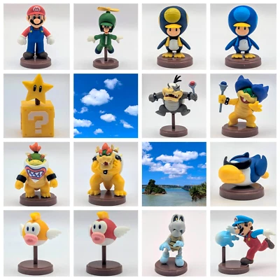 New Super Mario Bros. Wii 3 Mini Figure 14 types Separately Choco Egg 2012 - Image 1 of 4