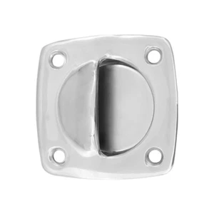 Boat Stainless Steel 2.2 inch Square Flush Mount Lift Handle Marine Deck Hatch - Picture 1 of 6