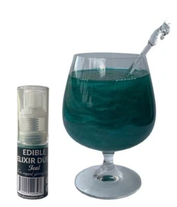 TEAL Elixierstaub | Essbarer Trinkstaub, SPRAY 10 Gramm | Lebensmittelqualität | Farbgetränke - Bild 1 von 9