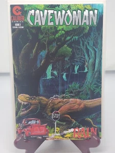 CAVEWOMAN RAIN #2 Caliber Comics 1996 Budd Root Nice 9.4 - Picture 1 of 9