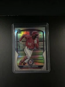 2023 Bowman Chrome Refractor Cristhian Vaquero /499 #BCP-54 - Picture 1 of 2