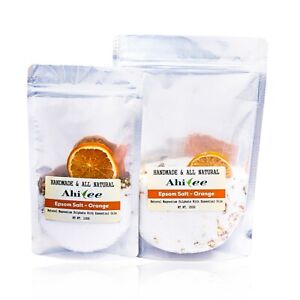 Handmade & Epsom Salt Orange Natural Magnesium Sulphate with Essential Oils
