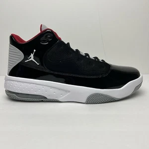 JORDAN Max Aura 2 Men's Sneakers Black Gym Red White-Wolf Grey US11.5 CK6636-006 - Picture 1 of 12