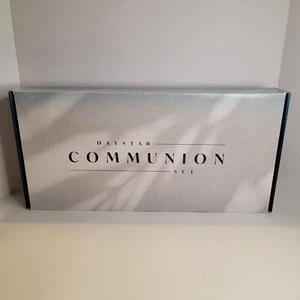 Daystar Yom Kippur Communion Set Cups And Platter Letter From Marcus Lamb - Picture 1 of 12