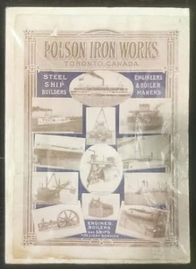 1900 Polson Iron Works Toronto Canada Advertisement Page - Picture 1 of 2