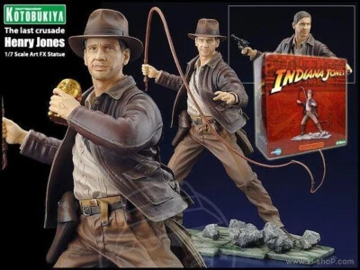 KOTOBUKIYA ARTFX INDIANA JONES RAIDERS OF THE LOST ARK 1/7 VINILO ESTATUA NUEVA *EE. UU.* Foto 1 de 4
