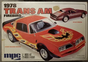 Kit Modelo MPC 1:25 Trans Am Firebird 1978 De Colección # 1-7815 - Piezas Selladas - Imagen 1 de 7