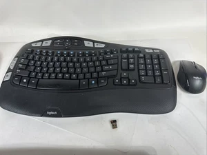 Teclado Logitech K350 Plus Mouse Logitech M705 - Probado con dongle - Imagen 1 de 15