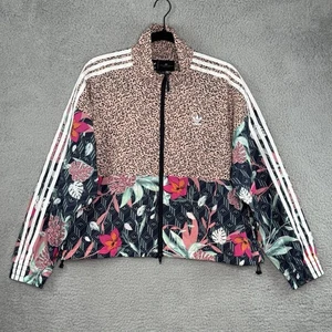 Adidas Originals x HER Studio London Track Jacket Tropical Leopard Women’s Large - Picture 1 of 15