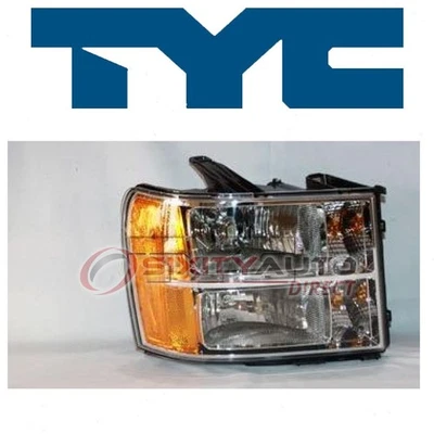 TYC Right Headlight Assembly for 2007-2014 GMC Sierra 3500 HD Electrical fd - Image 1 of 4