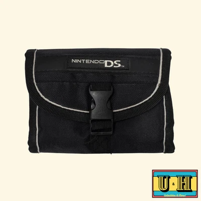 OEM Nintendo DS Carry Case Clip Console Game Case Travel Bag Black - Image 1 of 3