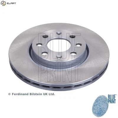 2x BRAKE DISC ADZ94332 FOR FIAT GRANDE/PUNTO/Van VAUXHALL CORSA/VAN/Mk/III/IV - Image 1 of 4