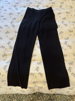 Pantalones de pierna ancha WORTH New York negros abertura para mujer talla X0 nuevos Foto 1 de 4