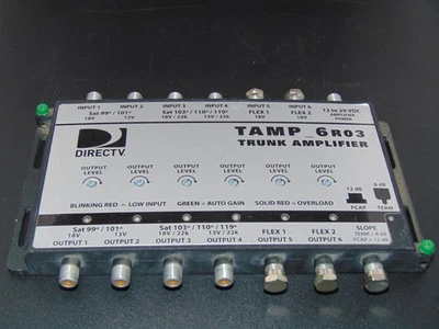 SONORA TAMP 6 R03 TRUNK AMPLIFIER 6 Input - DIRECTV - Image 1 of 4