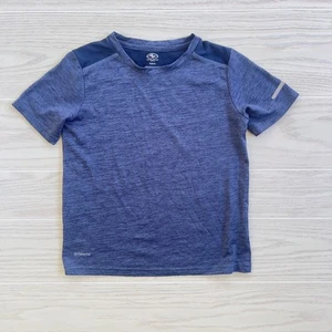 Athletic Works Boys Small Blue Gray DriWorks Active T-Shirt  - Picture 1 of 5