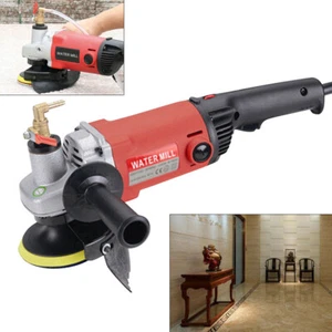 Molinillo pulido húmedo 1400W herramienta de pulido de piedra para mármol de concreto + kit de almohadillas - Imagen 1 de 10
