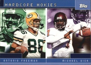 2001 Topps Football Combos Antonio Freeman/Michael Vick #TC13 - Picture 1 of 2