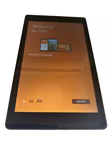 Amazon Fire HD 8 Tablet (7th Gen) SX034QT, 32GB, Wifi, in Black - DP638 - Picture 1 of 3