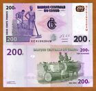 Congo D.R., 200 Francs, 2013 (2018), P-New, New Date and Sign. UNC