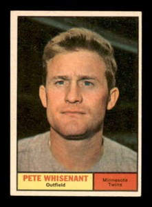 1961 Topps #201 Pete Whisenant VG/VGEX Twins 554127