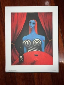 The Art Of Tim Burton Sally Concept Print 2009 2010 2nd Edition Limited 10 x 12 - Imagen 1 de 1