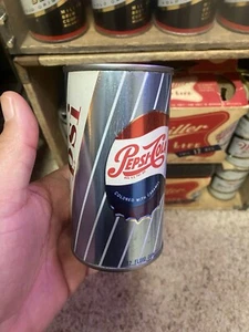 Pepsi Cola Flat Top Can Bank Top Old Vintage New York Pepsi Co Old - Picture 1 of 10