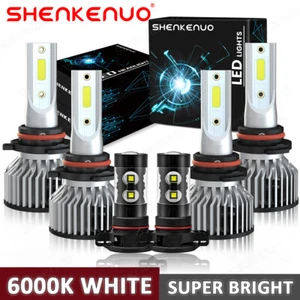 Combo de luces antiniebla LED para Dodge Charger 2010 6 bombillas 9005+9006+H16 - Imagen 1 de 17