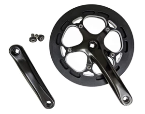 56T Chainring 170mm Aluminum Forged Crank Arms CNC guard Crankset Ebike Folding - Picture 1 of 2