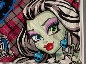 Monster Hight Sheet 63” X 95”  & Pillowcase 20” X 30”