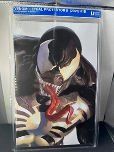 VENOM : LETHAL PROTECTOR II ALEX ROSS TIMELESS VARIANT UNCIRCULATED RARE - Picture 1 of 3