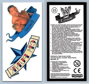 WWE Tattoos #15 Topps 2008 Tattoo / Transfer - Picture 1 of 1