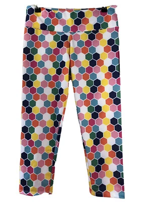 NUEVO CON ETIQUETAS Para mujeres Talla 2 Faldas para Correr Leggings Atléticos Pantalones Coloridos Geométricos 28x21 Foto 1 de 4