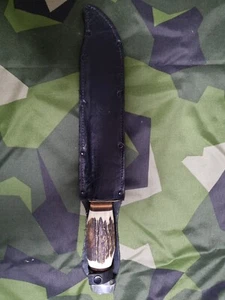 Jagdmesser Solingen Bowiemesser Hirschhorn Baron - Bild 1 von 10