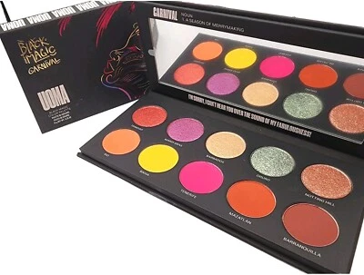 UOMA black magic carnival color palette new in box eyeshadow new in box RP $44 - Image 1 of 2