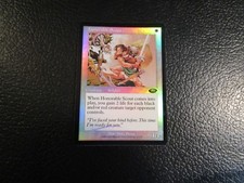 Magic the Gathering MTG honorable Scout Foil NM WE COMBINE ON SHIPPING