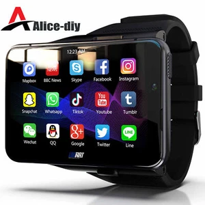 2.88" Larger Screen 4G Smart Watch Android 9.0 4GB+64GB Heart Rate Monitor B2AD - Picture 1 of 12