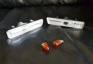 BMW 7 SERIES E38 CRYSTAL CLEAR SIDE INDICATORS REPEATERS - PAIR (set of 2) - Picture 1 of 4