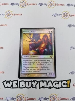 MTG | Leonin Arbiter | Mirrodin  | Foil  | Heavily Played | English - Image 1 of 2