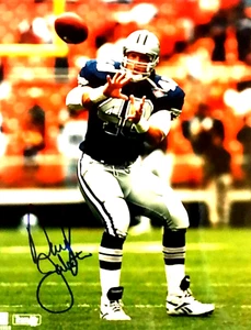 Daryl "Moose" Johnston "Dallas Cowboys" Autographed NFL 8x10 Photo FBP-173-A - Picture 1 of 3