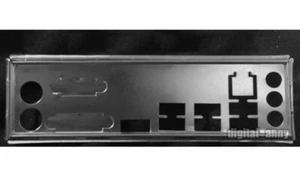OEM I/O Shield For MAXSUN H311M-666 Motherboard Backplate - Afbeelding 1 van 1