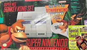 SISTEMA SNES Super Nintendo Donkey Kong Country - Viene con *Guía de jugadores raros* - Imagen 1 de 3