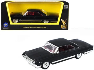 1964 Mercury Marauder Black 1/43 Diecast Model Car by Road Signature CARZ - Picture 1 of 1