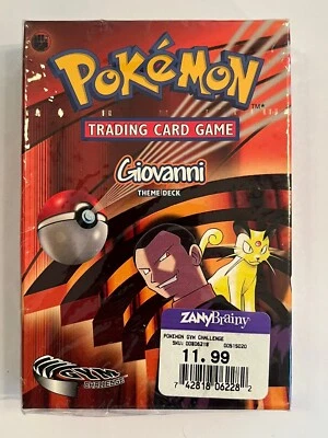 Pokemon Theme Deck Giovanni Sealed - Free Shipping - Image 1 of 3
